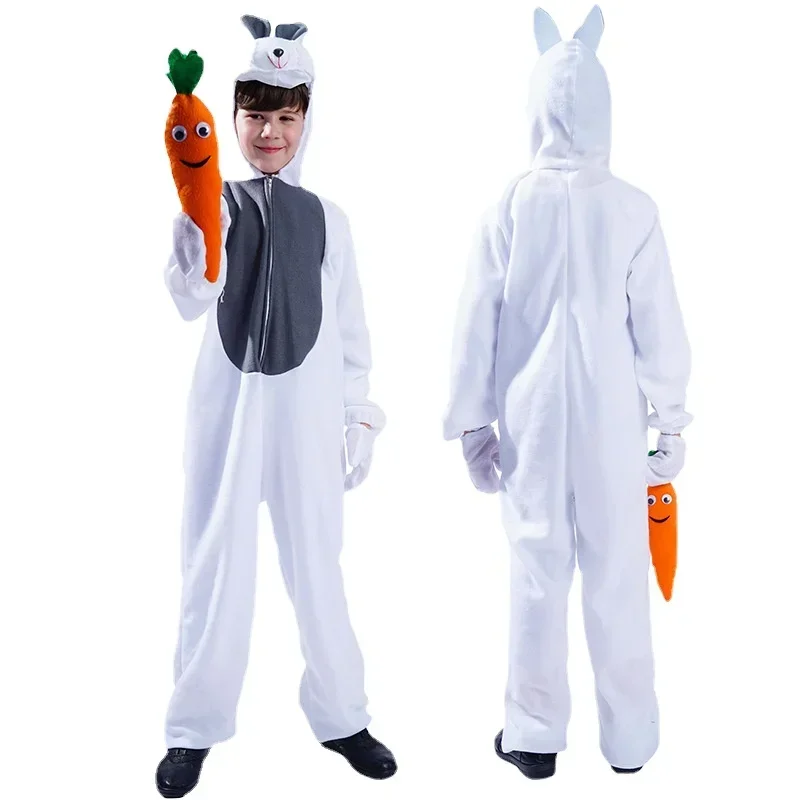 New Children's Little White Rabbit Costume Halloween Cosplay Performance Costume Makeup Ball Stage Performance Party Costume
New Children's Little White Rabbit Costume Halloween Cosplay Performance Costume Makeup Ball Stage Performance Party Costume