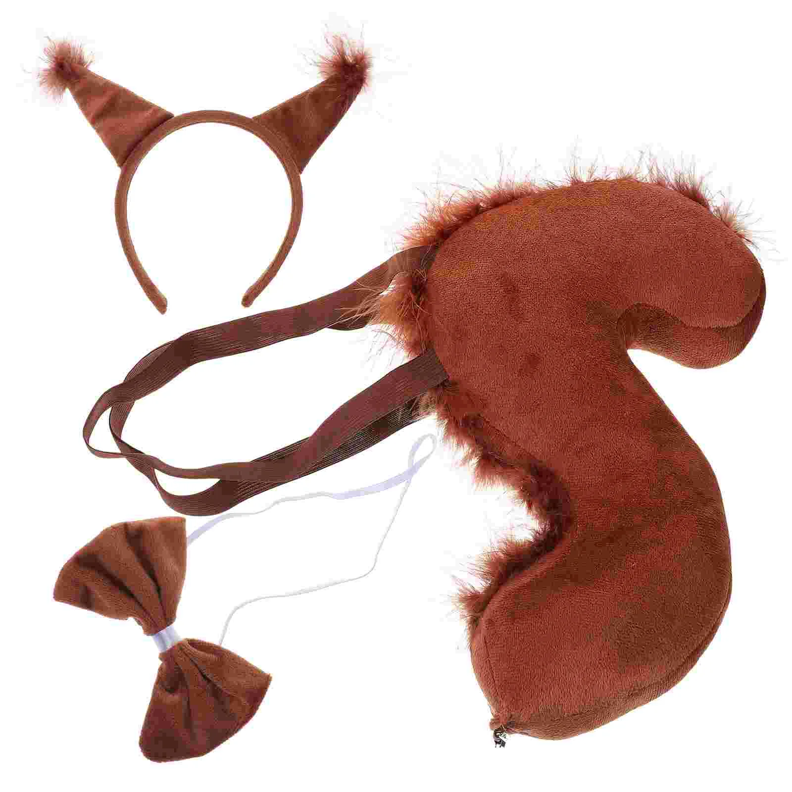 Squirrel Headband Set Tail Ear Cosplay Party Costume Animal Coffee Cute Prop Fabric Child
Squirrel Headband Set Tail Ear Cosplay Party Costume Animal Coffee Cute Prop Fabric Child