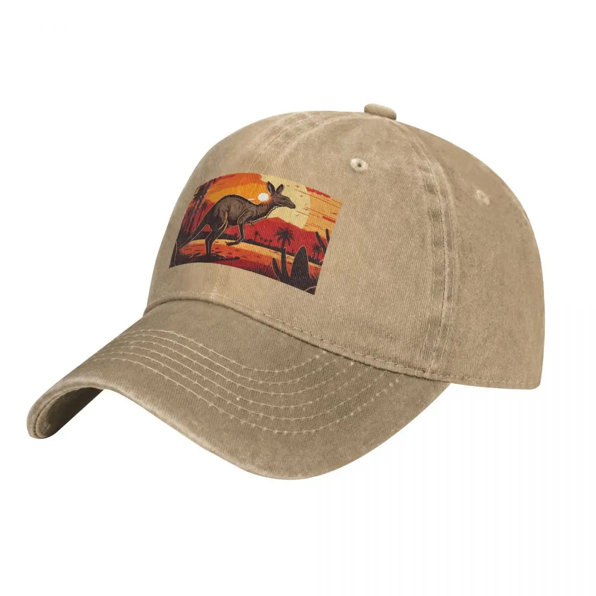 

Australia retro kangaroo Cowboy Hat Trucker Hats Hat Luxury Brand Luxury Brand Women'S Hats For The Sun Men'S