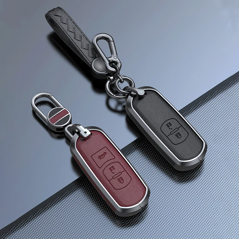 Zinc Alloy Cowhide Car Remote Key Case Fob For Mazda 2 3 5 6 BL BM GJ Atenza Axela Demio CX-3 CX3 CX-5 CX5 CX7 CX-9 CX8 Keyless
Zinc Alloy Cowhide Car Remote Key Case Fob For Mazda 2 3 5 6 BL BM GJ Atenza Axela Demio CX-3 CX3 CX-5 CX5 CX7 CX-9 CX8 Keyless