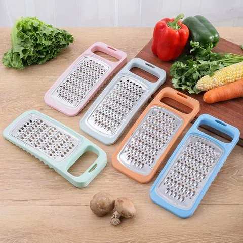 Creative Double-sided Kitchen Tools Stainless Steel Household Vegetable Graters Hangable Gadgets Potato Cucumber Slicers Cutter
Creative Double-sided Kitchen Tools Stainless Steel Household Vegetable Graters Hangable Gadgets Potato Cucumber Slicers Cutter