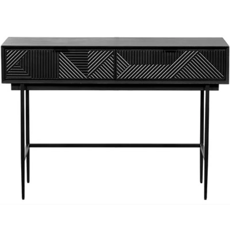 Hxl Black Light Luxury Solid Wood Console Simple Partition Console Tables Entrance Storage Cabinet
Hxl Black Light Luxury Solid Wood Console Simple Partition Console Tables Entrance Storage Cabinet