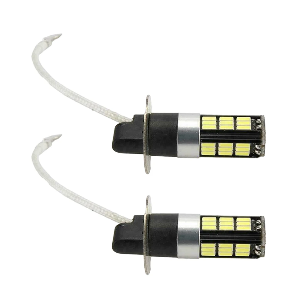 H3 LED Car Headlight Bulbs 2Pcs H3 21W LED Driving Fog Light Bulbs Turn/Brake Lamp 6000K Bright White Fog Lights Turbo Lamp
H3 LED Car Headlight Bulbs 2Pcs H3 21W LED Driving Fog Light Bulbs Turn/Brake Lamp 6000K Bright White Fog Lights Turbo Lamp