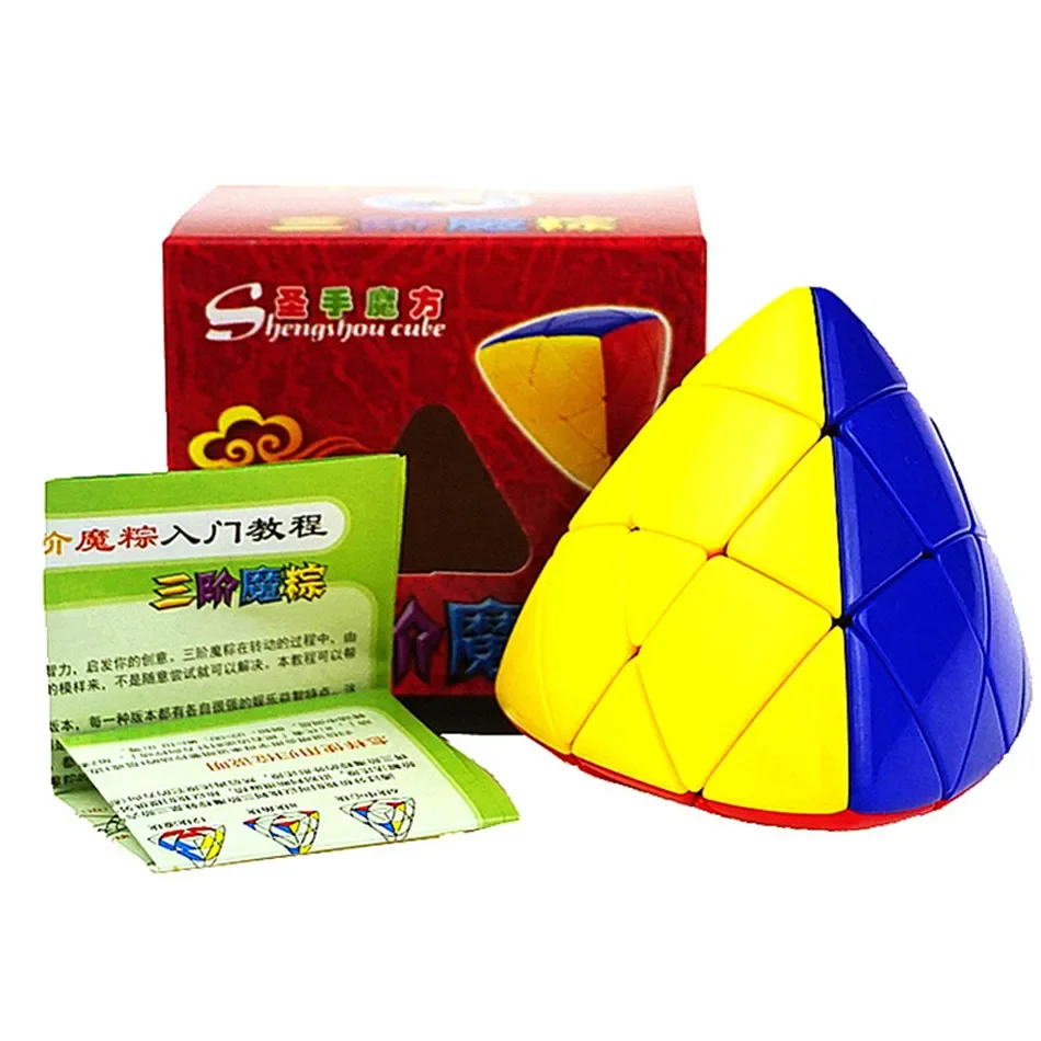 

Shengshou 3 Layers Mastermorphix Speed Cube 3x3 Rice Dumpling Magic Puzzle Cube Shengshou 3x3x3 Cubo Magico Toys for Kids