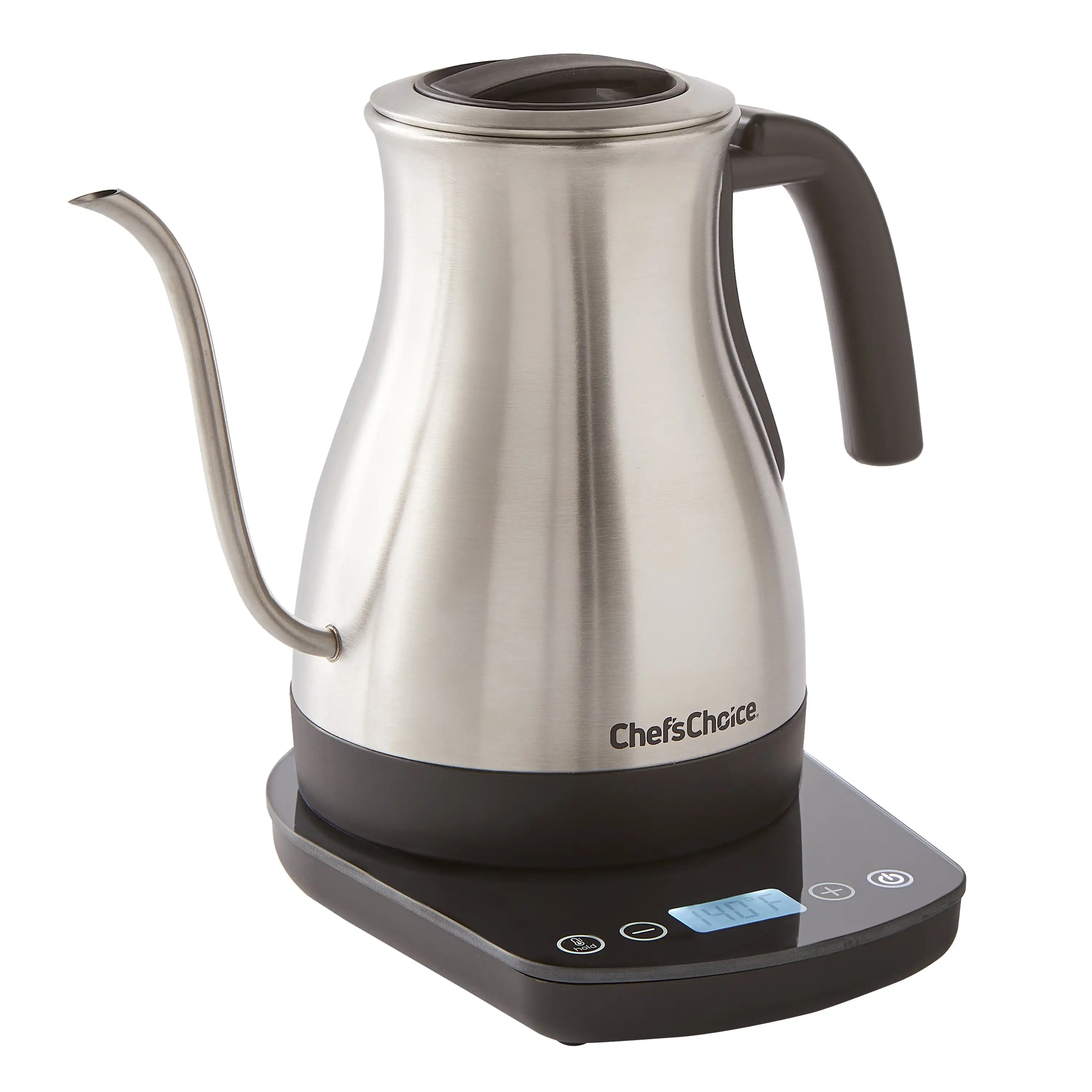 Chef'sChoice 1QT. Digital Electric Gooseneck Kettle Brushed Stainless Steel, 1200W electric kettles portable kettle
Chef'sChoice 1QT. Digital Electric Gooseneck Kettle Brushed Stainless Steel, 1200W electric kettles portable kettle