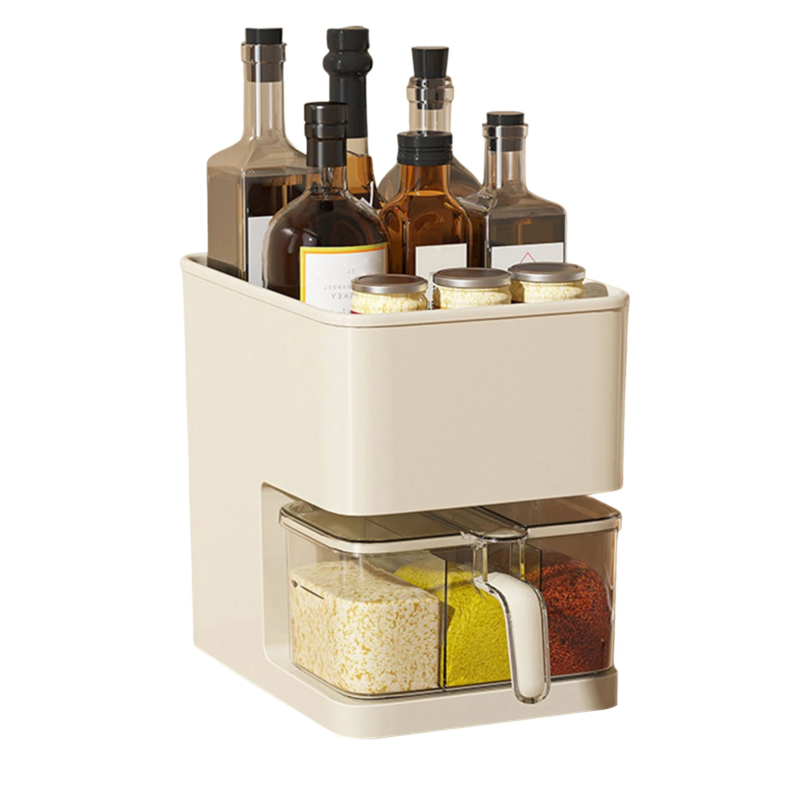 Kitchen Oven Spice/Cutter Storage Shelf Durable and Non-slip PP Spices Shelf for Improve Your Kitchen Efficiency
Kitchen Oven Spice/Cutter Storage Shelf Durable and Non-slip PP Spices Shelf for Improve Your Kitchen Efficiency