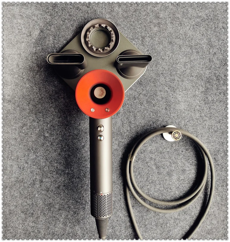 Настенный держатель для фена Dyson, настенный держатель для фена с полкой, черный
Настенный держатель для фена Dyson, настенный держатель для фена с полкой, черный