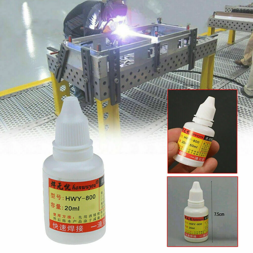 1/3pcs 20ml Stainless Steel Flux Soldering Paste Stainless Steel Liquid Solder Tool Liquid Welding Glue Material Soldering Tools
1/3pcs 20ml Stainless Steel Flux Soldering Paste Stainless Steel Liquid Solder Tool Liquid Welding Glue Material Soldering Tools
