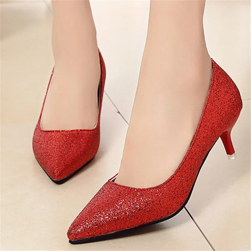 Smirnova Size 33-43 New Slip On Spring Pu Pumps Top Sale Ladies Party Wedding Shoes Bling Thin High Heels Women Shoes
Smirnova Size 33-43 New Slip On Spring Pu Pumps Top Sale Ladies Party Wedding Shoes Bling Thin High Heels Women Shoes