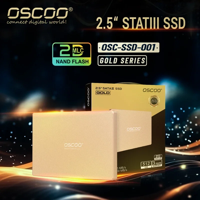 

Твердотельный накопитель OSCOO SSD жесткий диск 2,5 дюйма SATA3 SSD 2D MLC Внутренний твердотельный жесткий диск 512 ГБ 256 ГБ Hdd жесткий диск для ноутбука и настольного компьютера