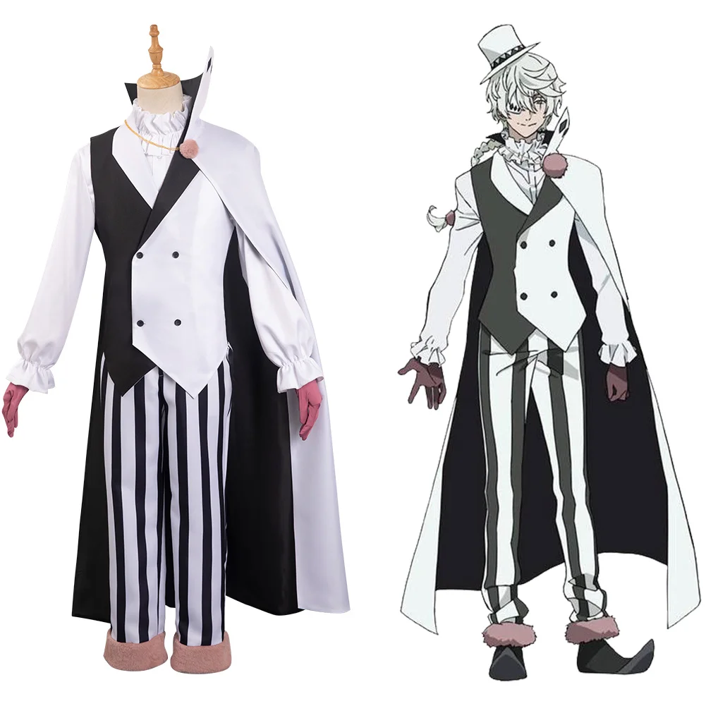 Bungou Stray Dogs Gogoli Cosplay Costume Outfits Cape Halloween Carnival Party Suit
Bungou Stray Dogs Gogoli Cosplay Costume Outfits Cape Halloween Carnival Party Suit