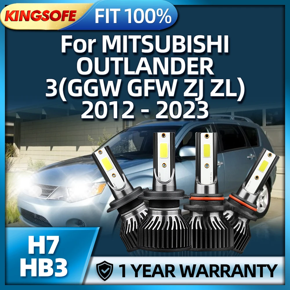 4x 38000LM LED Car Headlight H7 HB3 6000K Auto Lamp For MITSUBISHI OUTLANDER 3 GGW GFW ZJ ZL 2012 2013 2014 2015 2016 2017-2023
4x 38000LM LED Car Headlight H7 HB3 6000K Auto Lamp For MITSUBISHI OUTLANDER 3 GGW GFW ZJ ZL 2012 2013 2014 2015 2016 2017-2023