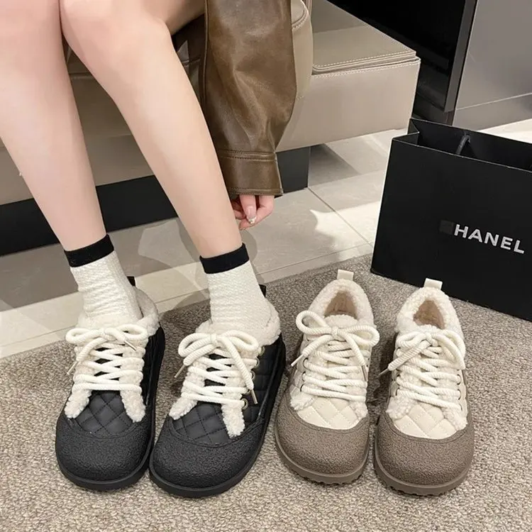 Туфли женские с закрытым носком, кроссовки на платформе, повседневная обувь, лоферы, круглый носок, маленький размер, Осень-зима, 2023
Туфли женские с закрытым носком, кроссовки на платформе, повседневная обувь, лоферы, круглый носок, маленький размер, Осень-зима, 2023