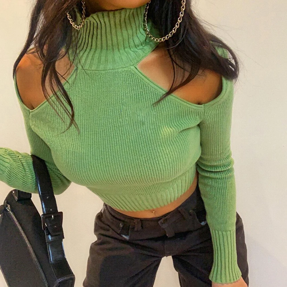 Harajuku Tshirts Y2K Sexy Cut Out Woman Aesthetic Ribbed Knitted 90s Tops Backless Lace Up Turtleneck Long Sleeve Autumn Sweater
Harajuku Tshirts Y2K Sexy Cut Out Woman Aesthetic Ribbed Knitted 90s Tops Backless Lace Up Turtleneck Long Sleeve Autumn Sweater