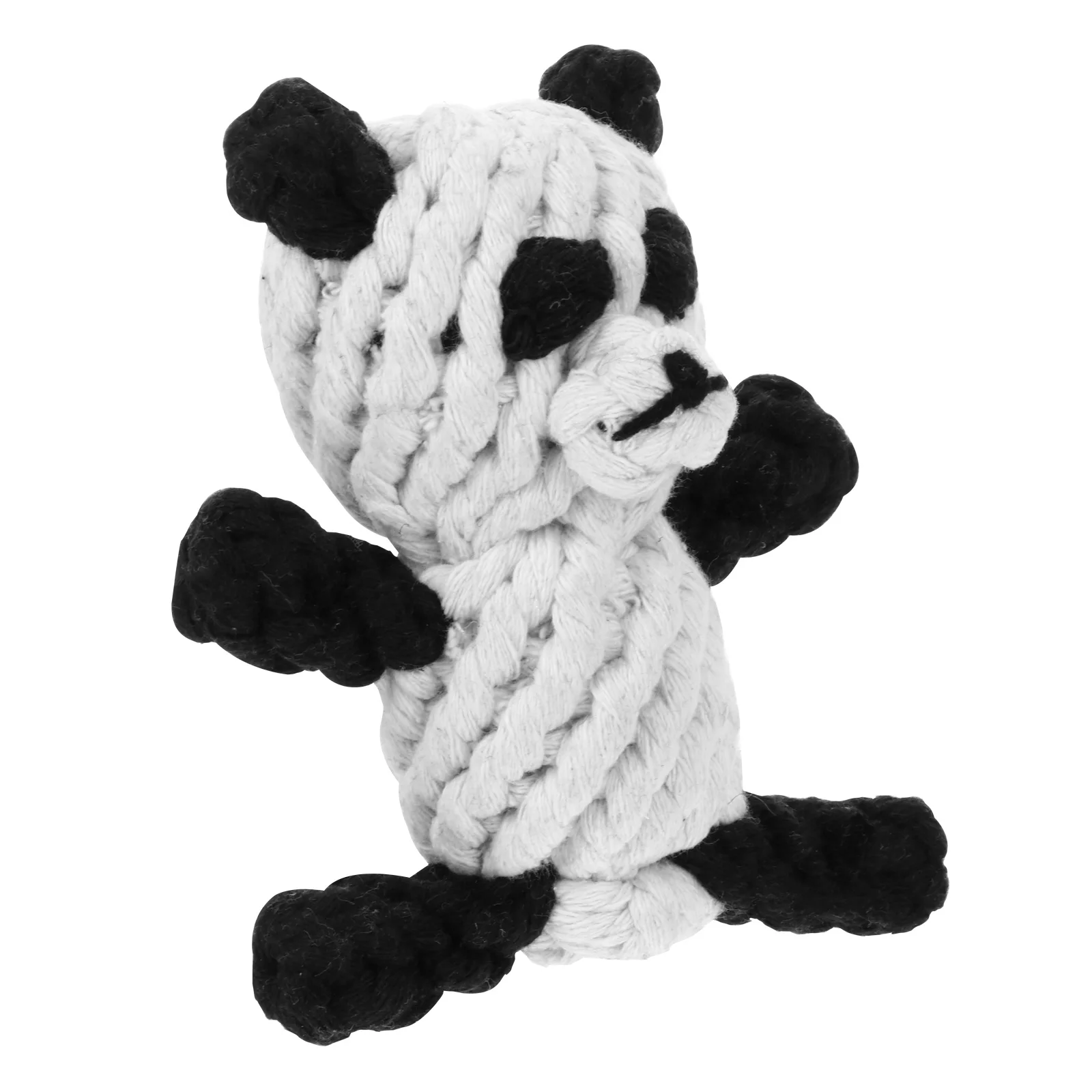 

Panda Pet Toy Dog Interactive Chew Toys Puppy Small Cat Cotton Rope Teeth Cleaning