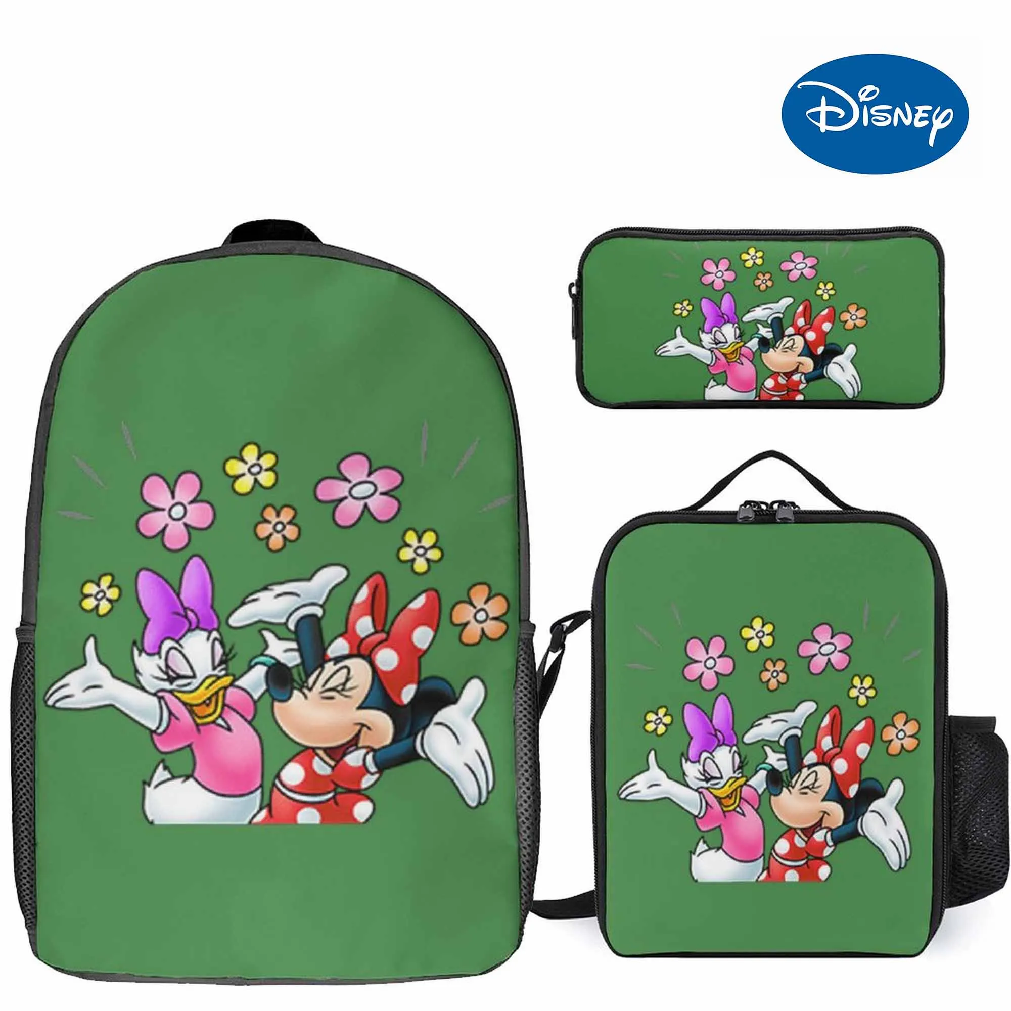 Disney Custom Satchel Pattern Pencil Case Lunch Bag 3D Printed Anime Satchel Three-Piece Set School Travel Portable Luggage Bag
Disney Custom Satchel Pattern Pencil Case Lunch Bag 3D Printed Anime Satchel Three-Piece Set School Travel Portable Luggage Bag