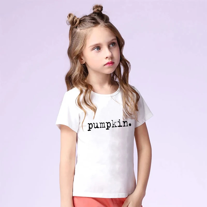 Mother Kids T-shirts Girl Clothing Summer Boy Clothes Children Pumpkin Letter Print T Shirt Summer Boys Girls Clothes Gifts
Mother Kids T-shirts Girl Clothing Summer Boy Clothes Children Pumpkin Letter Print T Shirt Summer Boys Girls Clothes Gifts