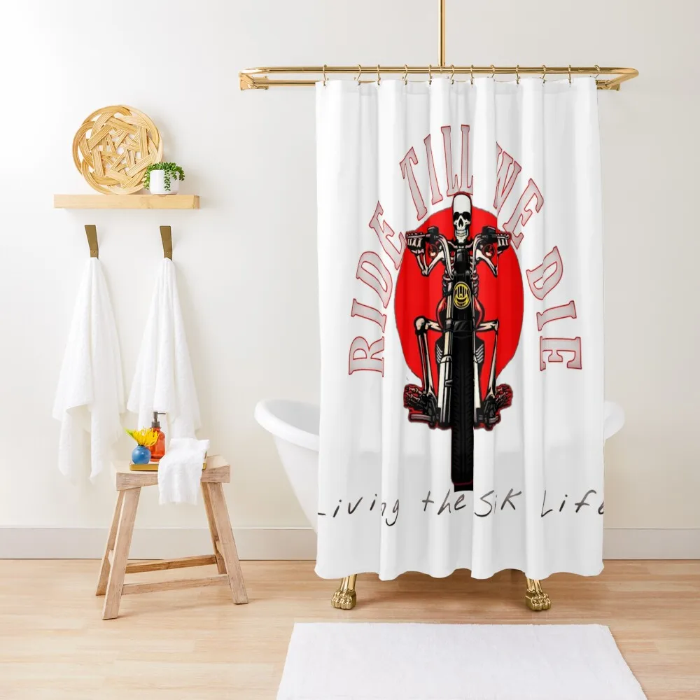 Ride till we die, living the sik life Shower Curtain Waterproof Shower For Shower Waterproof Bathroom Curtain
Ride till we die, living the sik life Shower Curtain Waterproof Shower For Shower Waterproof Bathroom Curtain