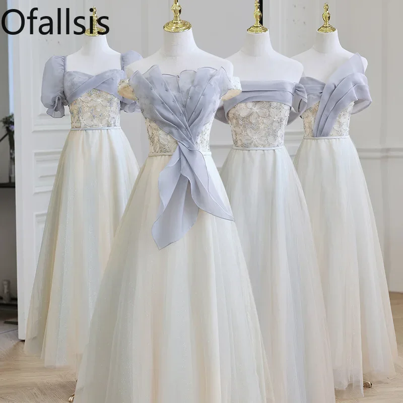 Женское платье с пышными рукавами Ofallsis Suqare, платье подружки невесты с воротником-стойкой, летнее платье для осмотра, 2023
Женское платье с пышными рукавами Ofallsis Suqare, платье подружки невесты с воротником-стойкой, летнее платье для осмотра, 2023
