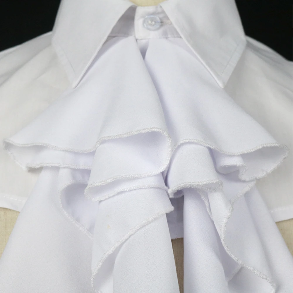 Vintage Victorian Renaissance Collar Ruffled Lace Detachable Fake Collar for Stage Cosplay Polyester+Cotton Fabric
Vintage Victorian Renaissance Collar Ruffled Lace Detachable Fake Collar for Stage Cosplay Polyester+Cotton Fabric