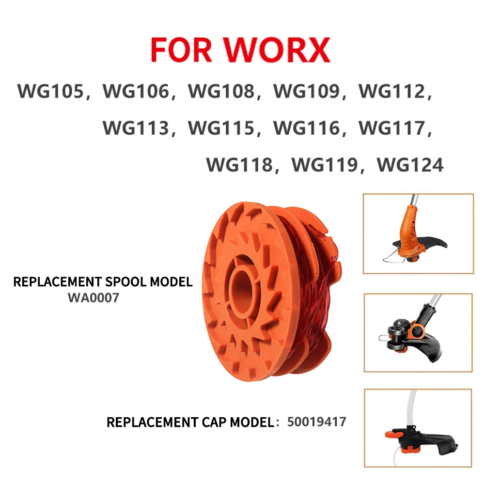 Spool Line Spools More Durable Replacement Spools &Trimmer Line Spools WG116 100% Brand New Trimmer Spare Parts
Spool Line Spools More Durable Replacement Spools &Trimmer Line Spools WG116 100% Brand New Trimmer Spare Parts