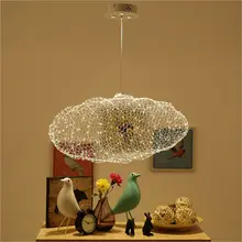 Denmark Design Mesh Wire Cloud Chandelier Lighting For Dining Room Coffee Bar Modern Villa Hotel Indoor Hanging Light Fixtures
Denmark Design Mesh Wire Cloud Chandelier Lighting For Dining Room Coffee Bar Modern Villa Hotel Indoor Hanging Light Fixtures