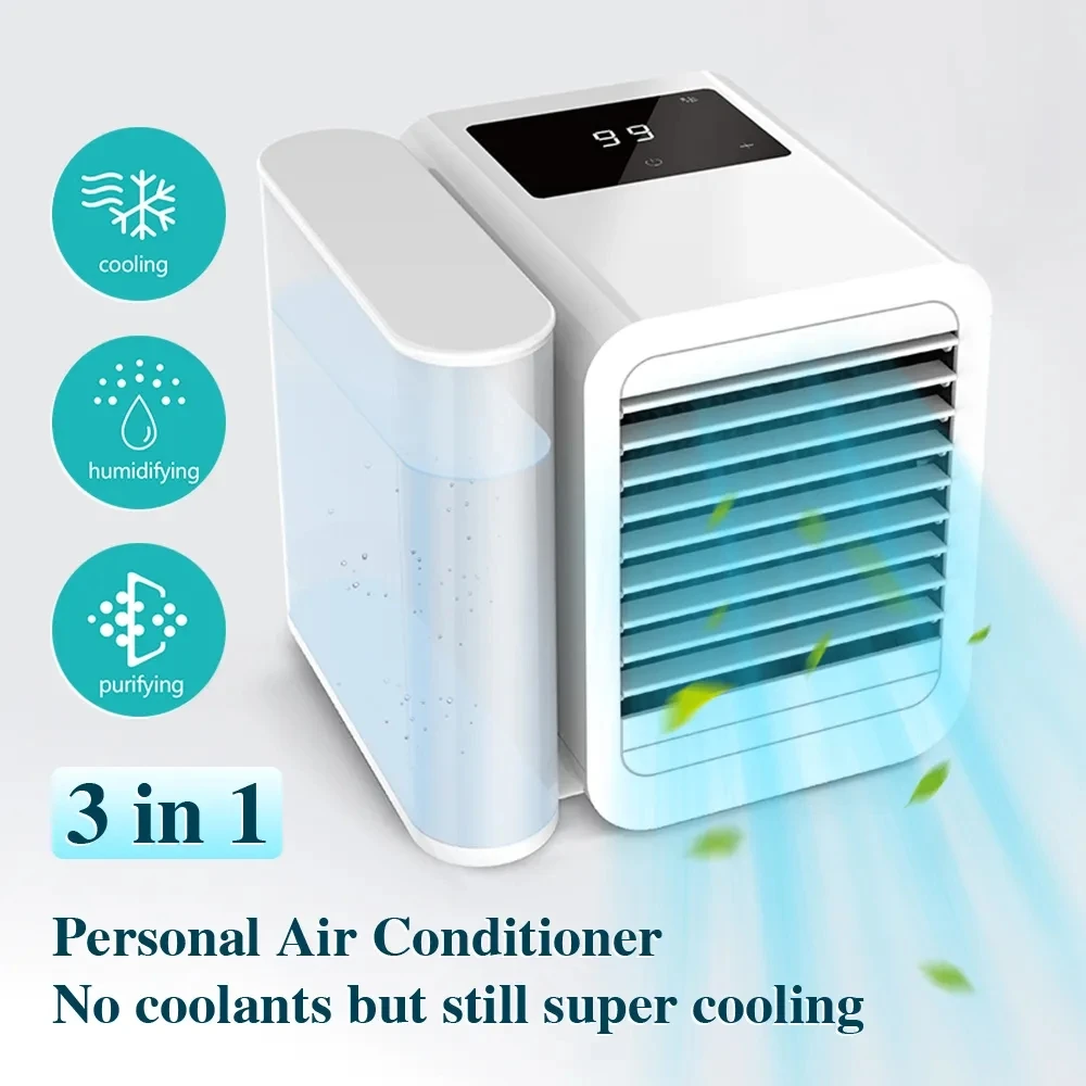 Xiaomi Portable Mini Air Conditioner Usb Cooler Fan 1000ml Water Tank Cooling Humidifier For Office Home Mobile Conditioner
Xiaomi Portable Mini Air Conditioner Usb Cooler Fan 1000ml Water Tank Cooling Humidifier For Office Home Mobile Conditioner