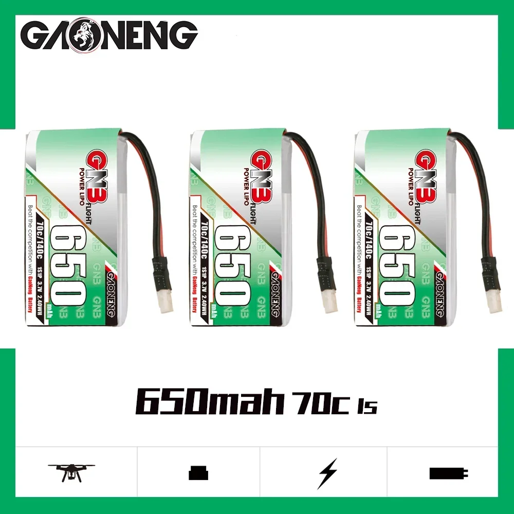 3 шт. GNB 1S 650 мАч 3,7 В 70C Lipo батарея Molex 51005 Walkera коннектор для четырехосевого квадрокоптера FPV дрона вертолета на дистанционном управлении
3 шт. GNB 1S 650 мАч 3,7 В 70C Lipo батарея Molex 51005 Walkera коннектор для четырехосевого квадрокоптера FPV дрона вертолета на дистанционном управлении