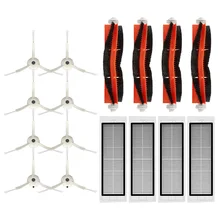 16pcs Side Brushes Main Brushes and Hepa Filters Kit for XIAOMI Vacuum 2 Roborock S50 MI Robot Vacuum Cleaner Parts
16pcs Side Brushes Main Brushes and Hepa Filters Kit for XIAOMI Vacuum 2 Roborock S50 MI Robot Vacuum Cleaner Parts