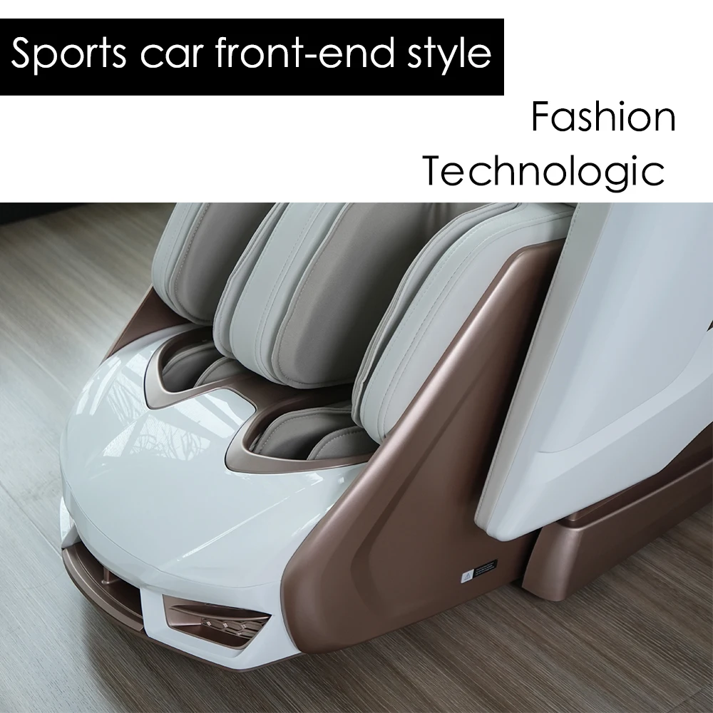 2024 Luxury Shiatsu Zero Gravity Massager Chair SL Track 4D Full Body Massager Chair Touch Massage Chair