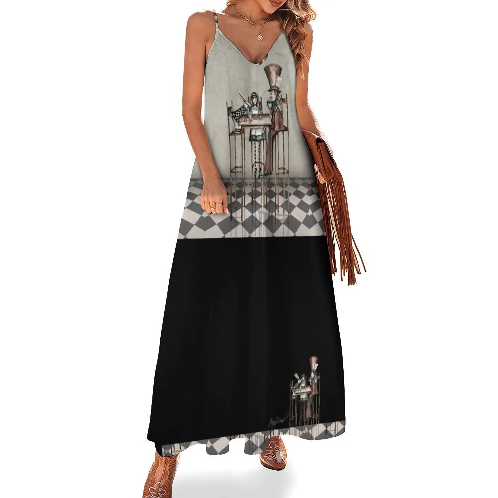 Alice tea party Sleeveless Dress luxury evening dresses for women 2024 sexy dress for women
Alice tea party Sleeveless Dress luxury evening dresses for women 2024 sexy dress for women