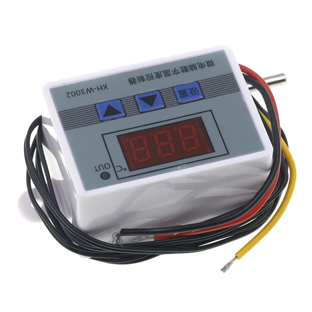 Controller Temperature Detect Water Digital Temperature Controller Direct Output W3002 Waterproof Sensor With Probe
Controller Temperature Detect Water Digital Temperature Controller Direct Output W3002 Waterproof Sensor With Probe