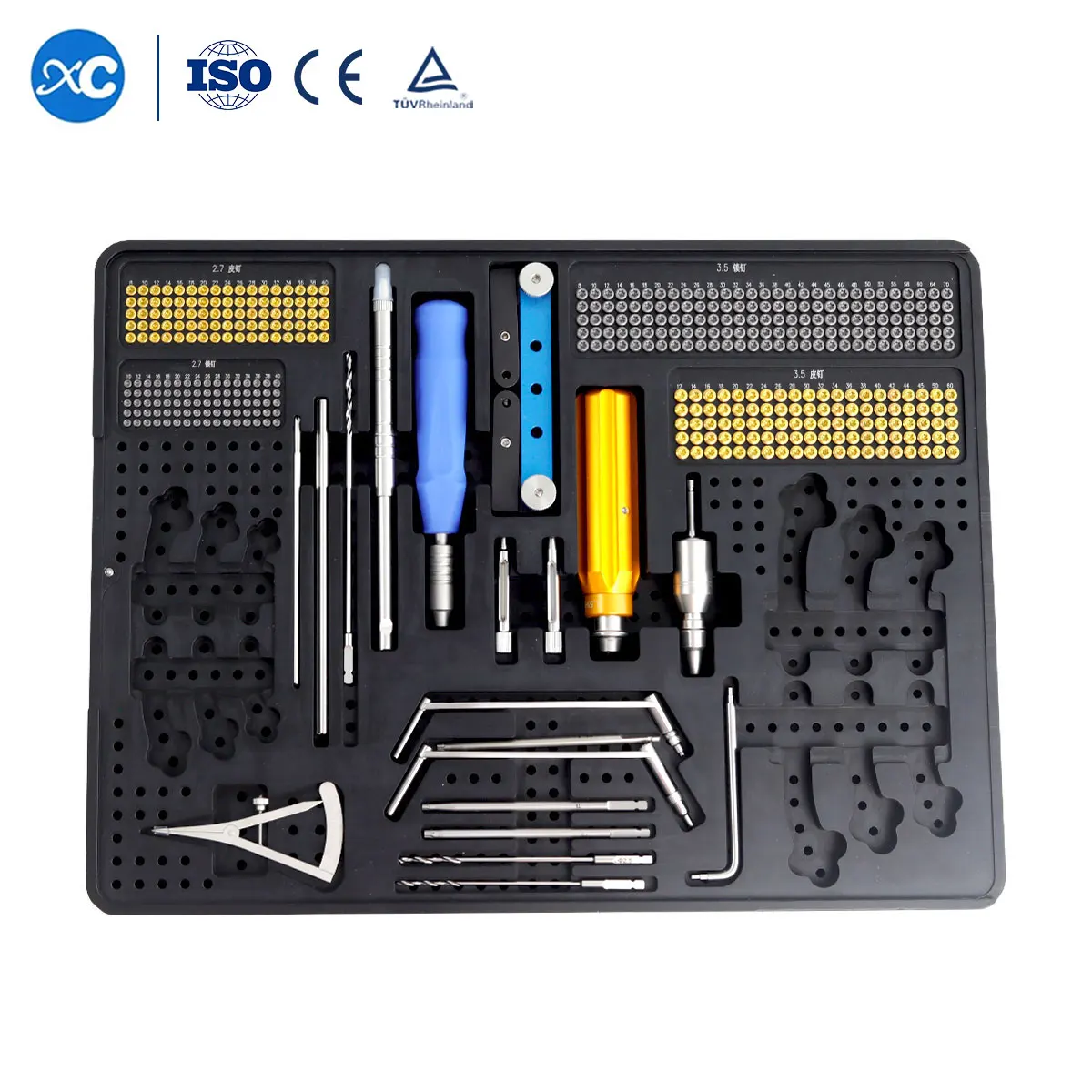 2.0/2.4/2.7/3.5mm Tplo Set AO Multiaxial TPLO s And Instruments Locking Veterinary Tplo Plates And Screws
2.0/2.4/2.7/3.5mm Tplo Set AO Multiaxial TPLO s And Instruments Locking Veterinary Tplo Plates And Screws