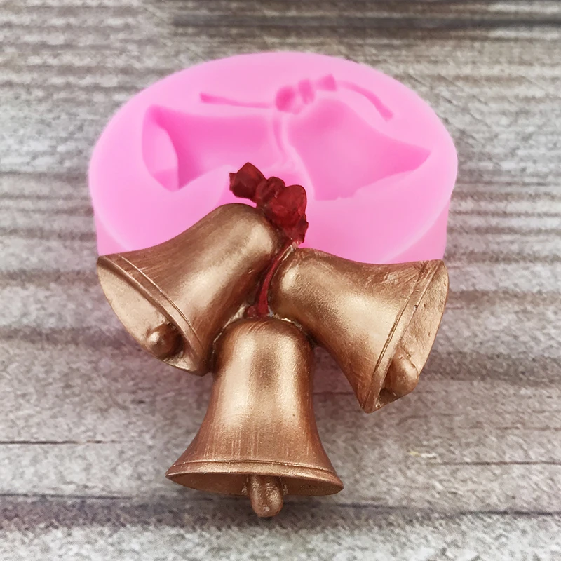 3D Christmas Bell Handmade Soap Molds Peony Aromatherapy Candle Mold Fondant Cake Decorating Tool DIY Chocolate Candy Clay Mould
3D Christmas Bell Handmade Soap Molds Peony Aromatherapy Candle Mold Fondant Cake Decorating Tool DIY Chocolate Candy Clay Mould