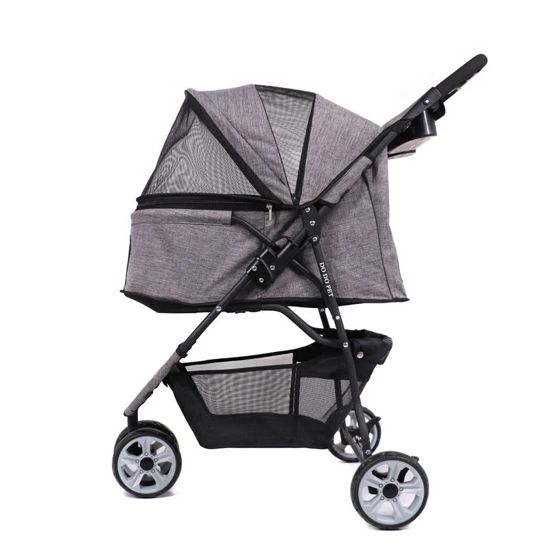 

Прогулочная коляска для домашних животных, транспортер, легкая складная коляска для новорожденных и собак, для поездок на открытом воздухе и велосипеде