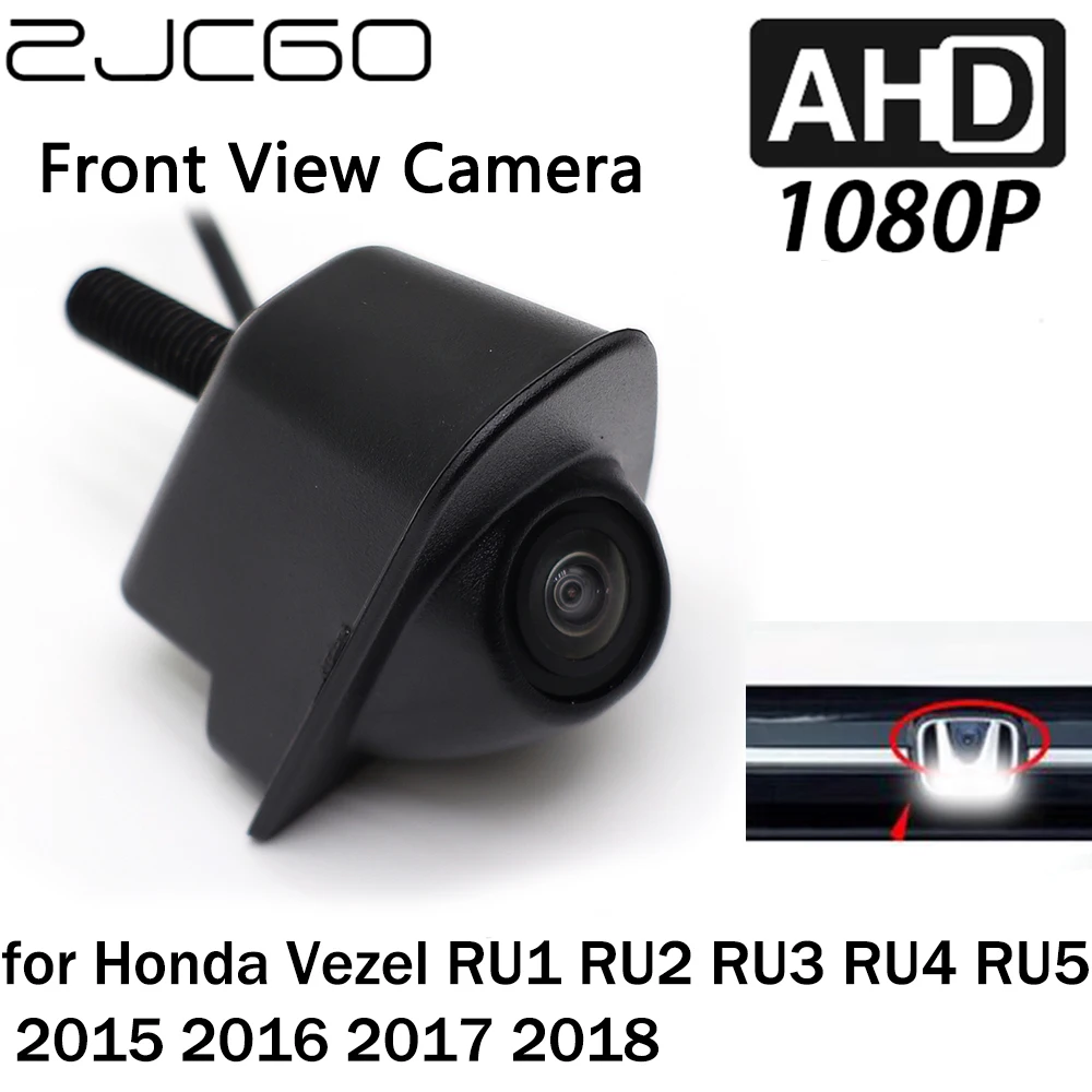 

ZJCGO Car Front View LOGO Parking Camera AHD 1080P Night Vision for Honda Vezel RU1 RU2 RU3 RU4 RU5 2015 2016 2017 2018