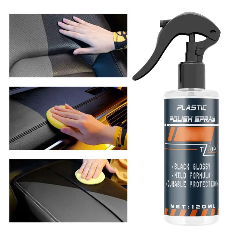 

Trim Shine 120ml Coating Renewal Agent Car Polish Car Coating Agent Spray Auto Detailing Supplies For Cars Trucks SUVs RVs &