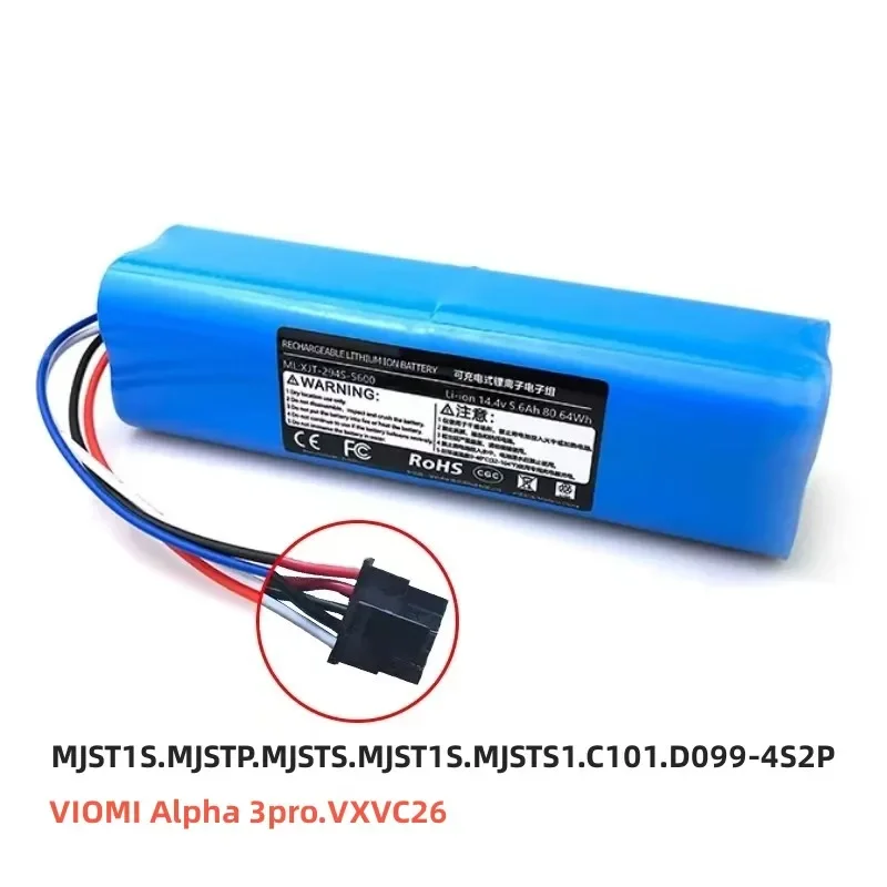 6800mAh для Mijia MJST1S MJSTP MJSTS MJST1S MJSTS1 C101 D099-4S2P для VIOMI Alpha 3pro VXVC26 батарея для очистки робота
6800mAh для Mijia MJST1S MJSTP MJSTS MJST1S MJSTS1 C101 D099-4S2P для VIOMI Alpha 3pro VXVC26 батарея для очистки робота