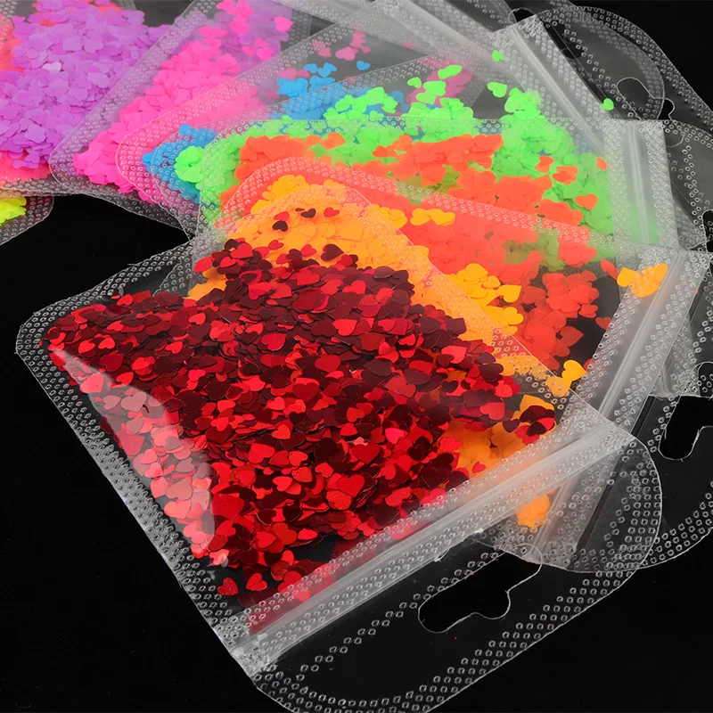 11Pcs Fluorescence Love Heart Shape Nail Art Sequins Mixed Size Neon Glitter Flakes Set For Charms Nail Decorations Accessories
11Pcs Fluorescence Love Heart Shape Nail Art Sequins Mixed Size Neon Glitter Flakes Set For Charms Nail Decorations Accessories