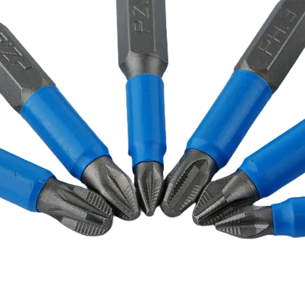 Set Screwdriver Bit 50mm Length 6Pcs/Set Alloy Steel Anti Slip Magnetic PH1/PZ1/PH2/PZ2/PH3/PZ3 Wear Resistance
Set Screwdriver Bit 50mm Length 6Pcs/Set Alloy Steel Anti Slip Magnetic PH1/PZ1/PH2/PZ2/PH3/PZ3 Wear Resistance
