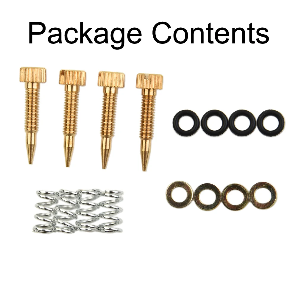 4pcs Idle Air Mixture Carburetor Screws OEM Parts 64750.001 Solid Brass Material Corrosion Resistance For Weber DCOE IDF Garden
4pcs Idle Air Mixture Carburetor Screws OEM Parts 64750.001 Solid Brass Material Corrosion Resistance For Weber DCOE IDF Garden