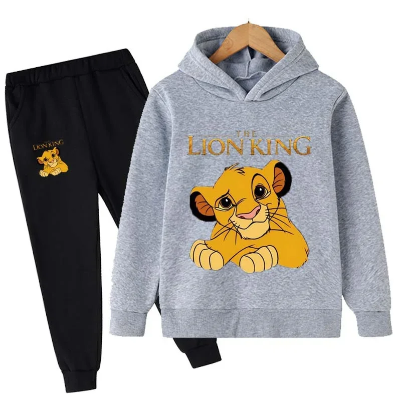Kids Simba Hoodies Children's Clothes Suit Lion King Sweatshirt Tops+Long Pants 2Pcs Set Toddler Children Outfits Clothing Sets
Kids Simba Hoodies Children's Clothes Suit Lion King Sweatshirt Tops+Long Pants 2Pcs Set Toddler Children Outfits Clothing Sets