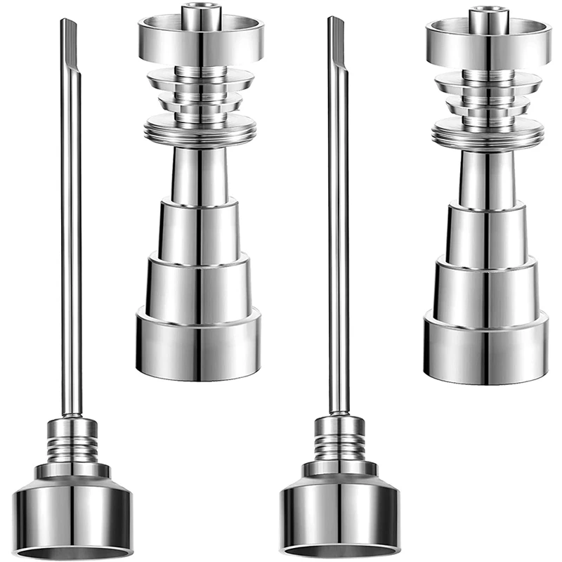 4 Pieces Titanium Wax Tools 6 In 1 Titanium Carving Wax Tools For DIY Crafts, Fits All 0.4/ 0.55/ 0.7 Inch Fittings
4 Pieces Titanium Wax Tools 6 In 1 Titanium Carving Wax Tools For DIY Crafts, Fits All 0.4/ 0.55/ 0.7 Inch Fittings