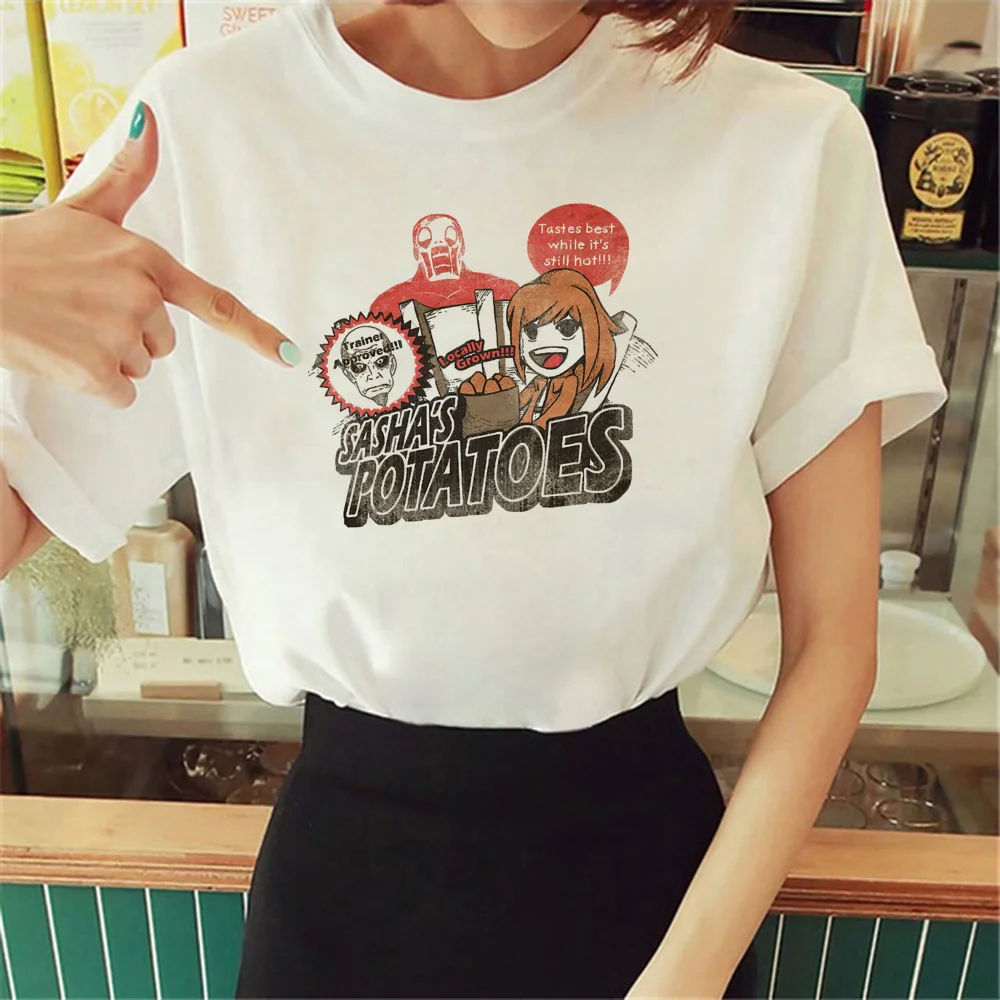 Attack on Titan t-shirts women summer top female streetwear y2k funny clothing
Attack on Titan t-shirts women summer top female streetwear y2k funny clothing