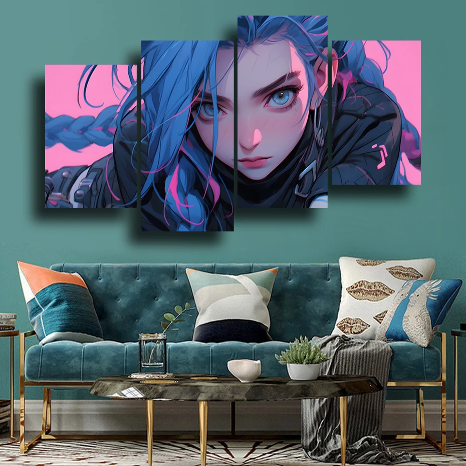 League of Legends Jinx Vi Canvas Painting Posters and Prints Wall Art Picture for Room Home Decor
League of Legends Jinx Vi Canvas Painting Posters and Prints Wall Art Picture for Room Home Decor
