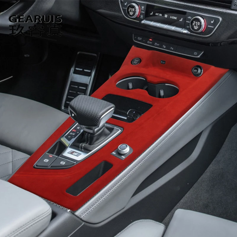 For Audi A4 B8 A5 S4 S5 2017-2022 Suede leather Car Wrapping ABS Car Center Control Gear Shift Panel Interior Trim Cover Sticker
For Audi A4 B8 A5 S4 S5 2017-2022 Suede leather Car Wrapping ABS Car Center Control Gear Shift Panel Interior Trim Cover Sticker