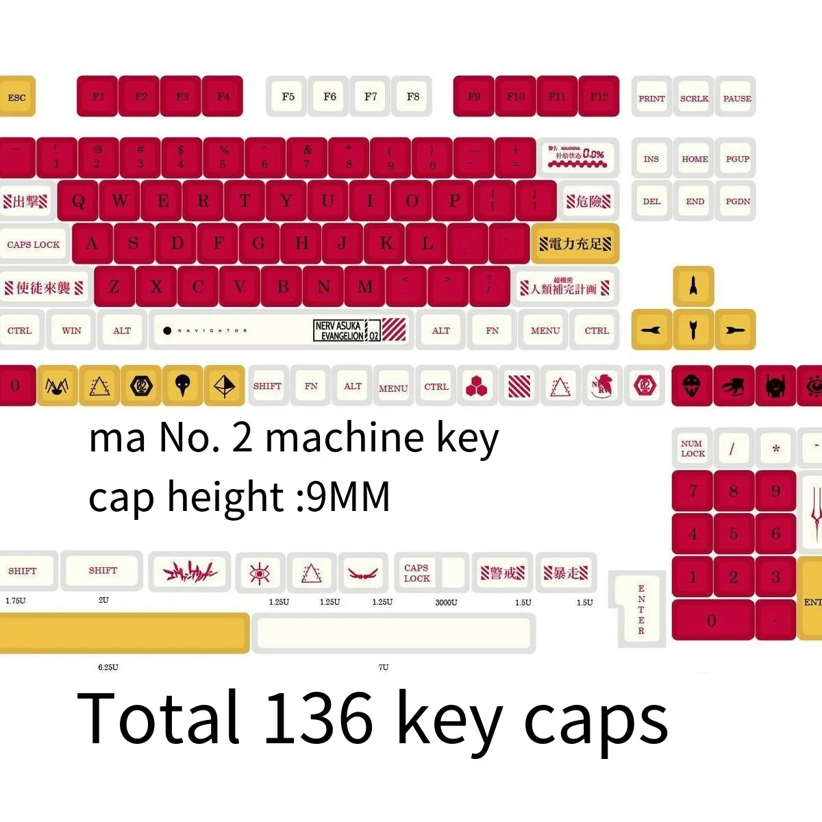 Mechanical Keyboard Key Caps XDA 136 Key Full Set Pbt Thermal Sublimation 61/64/68/84/87/98/104 Keyboard Accessories
Mechanical Keyboard Key Caps XDA 136 Key Full Set Pbt Thermal Sublimation 61/64/68/84/87/98/104 Keyboard Accessories