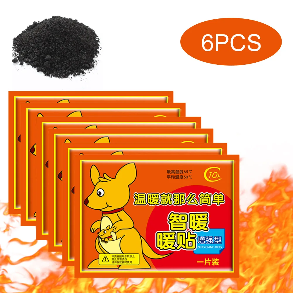 6 PCS/lot Hand Body Warmers Stick on Clothes Adhesive Body Warmer Sticker Long Lasting Safe Natural Self-heating Patch
6 PCS/lot Hand Body Warmers Stick on Clothes Adhesive Body Warmer Sticker Long Lasting Safe Natural Self-heating Patch
