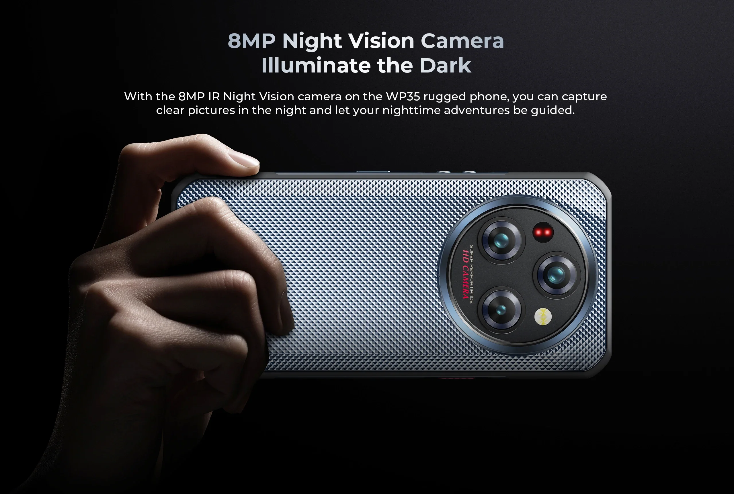 Oukitel WP35 5G Rugged Smartphone 24GB+256GB Android 14 6.6