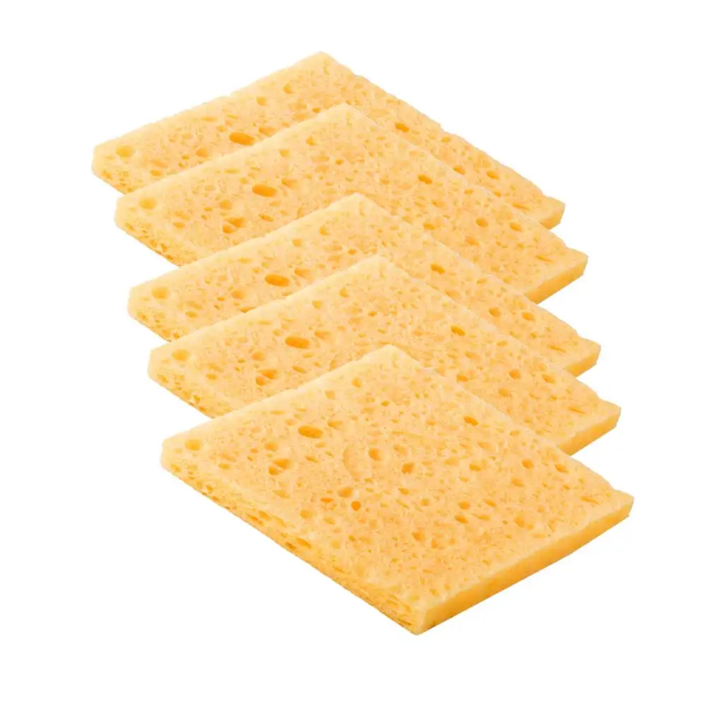 5Pcs Soldering Iron Tip Cleaning Sponge Pads Eletric Welding High Temperature Resistant Compressed Sponge Welding Accessories
5Pcs Soldering Iron Tip Cleaning Sponge Pads Eletric Welding High Temperature Resistant Compressed Sponge Welding Accessories